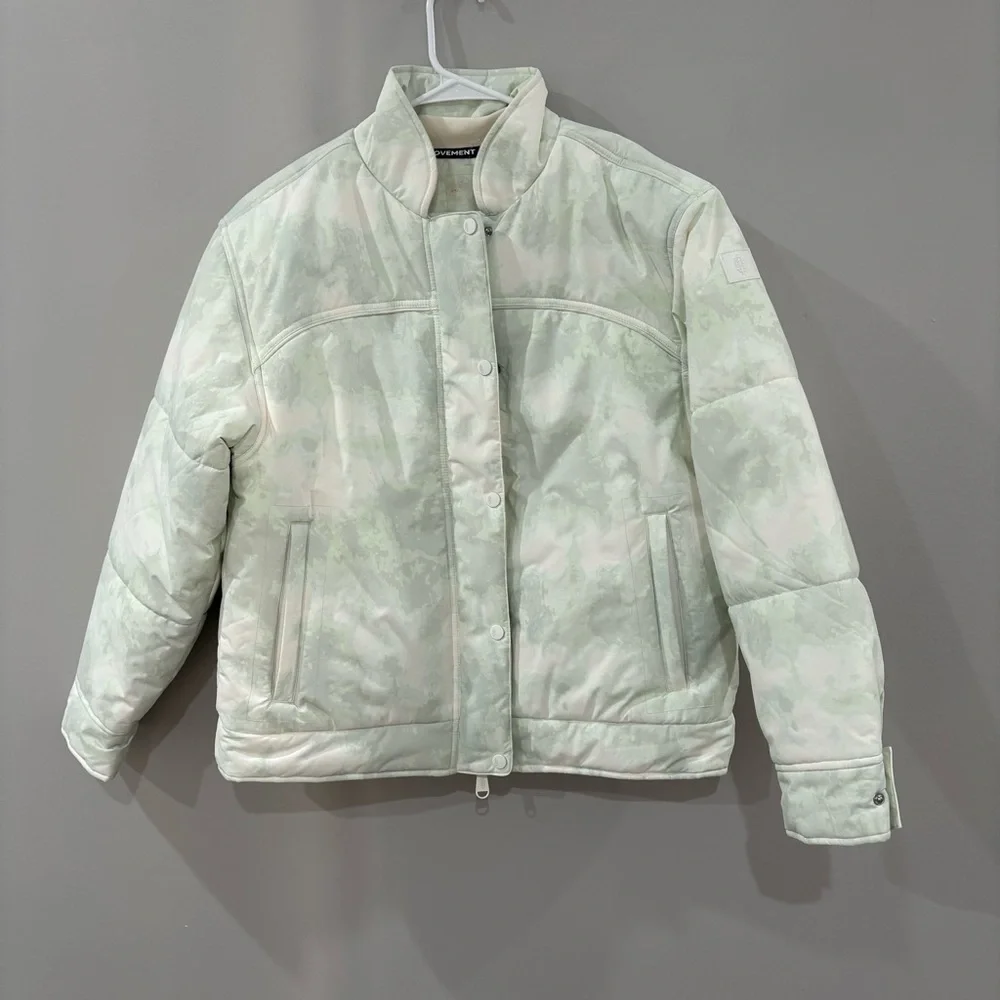 Free People Movement Snow Coat Bunny Slope in Mountain Mist Sage Green